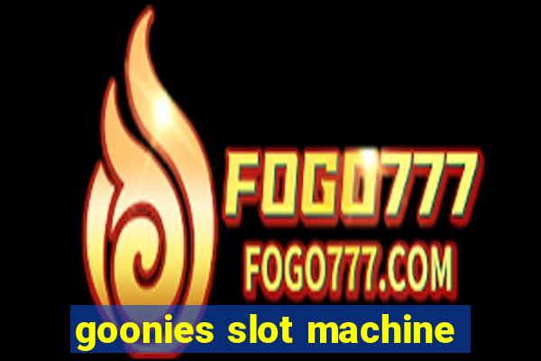 goonies slot machine