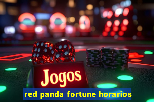 red panda fortune horarios