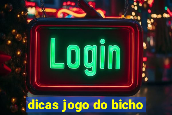 dicas jogo do bicho