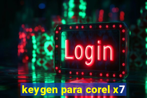 keygen para corel x7