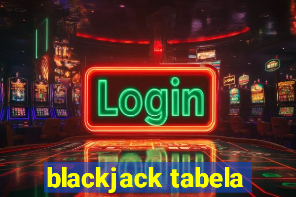 blackjack tabela