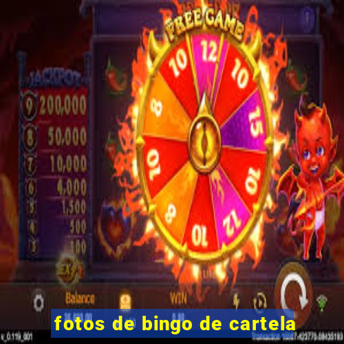 fotos de bingo de cartela