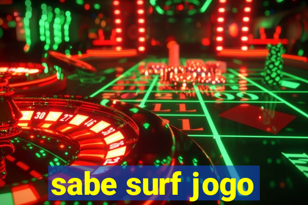 sabe surf jogo