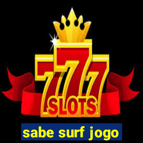 sabe surf jogo