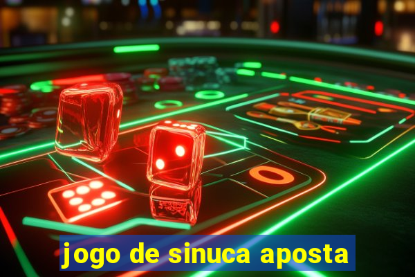 jogo de sinuca aposta