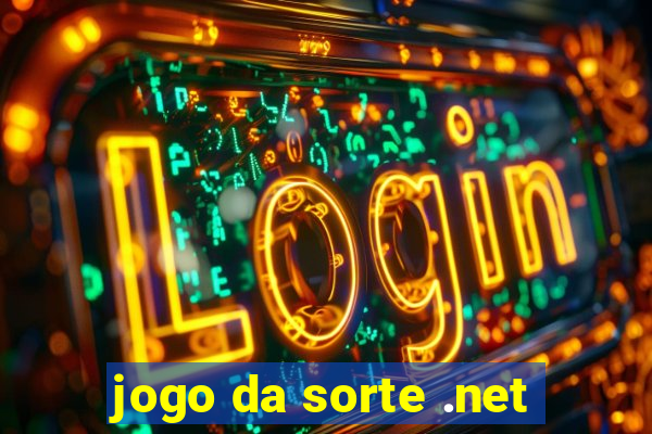 jogo da sorte .net