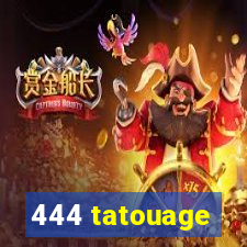 444 tatouage