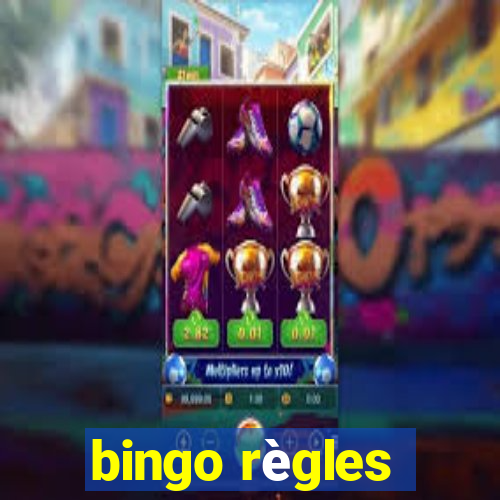 bingo règles