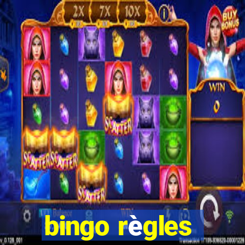 bingo règles