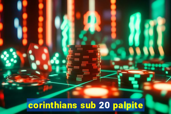 corinthians sub 20 palpite