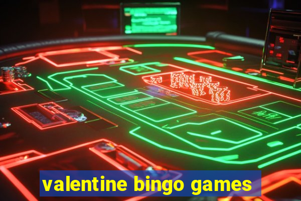 valentine bingo games