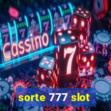 sorte 777 slot