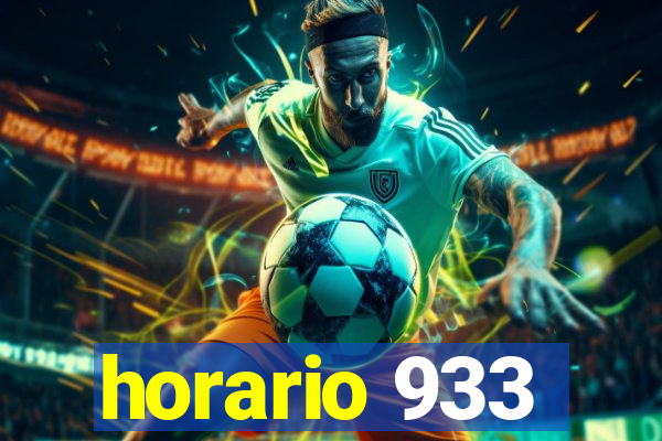 horario 933