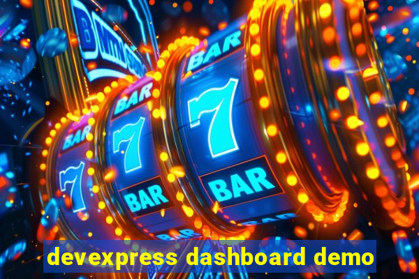 devexpress dashboard demo