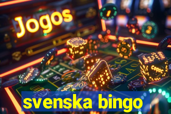 svenska bingo