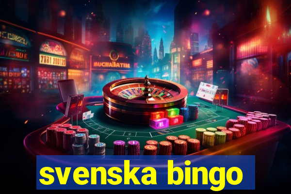 svenska bingo