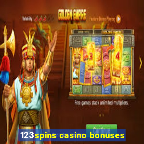 123spins casino bonuses