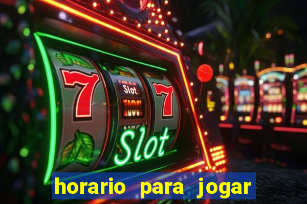 horario para jogar fortune mouse