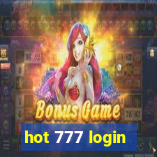 hot 777 login