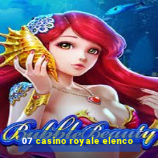 07 casino royale elenco