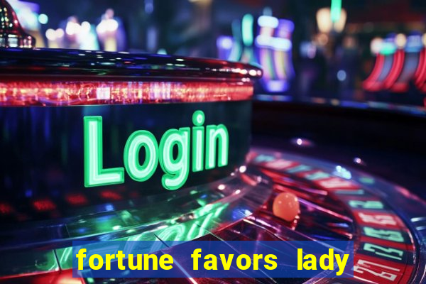 fortune favors lady nikuko legendado pt br