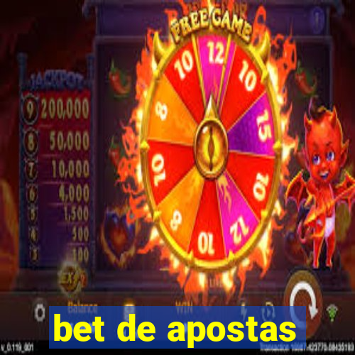 bet de apostas