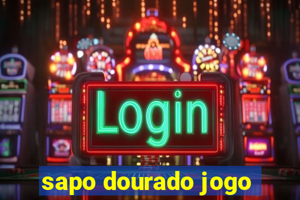 sapo dourado jogo