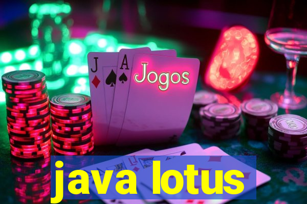 java lotus