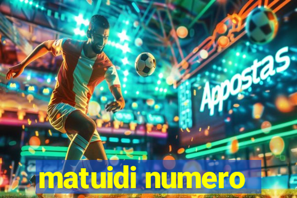 matuidi numero