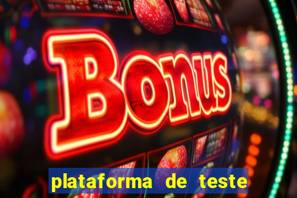 plataforma de teste de jogos pg