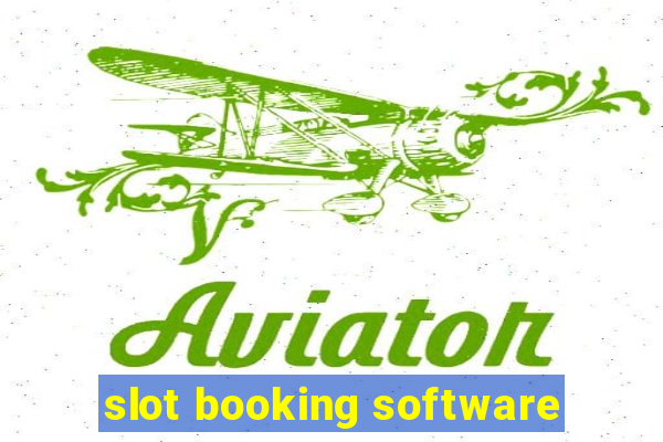 slot booking software