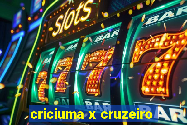 criciuma x cruzeiro