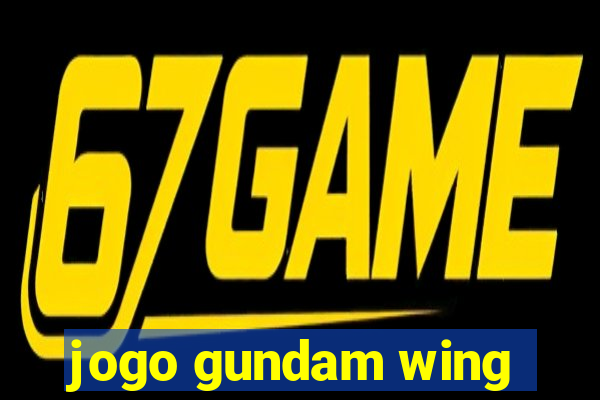 jogo gundam wing