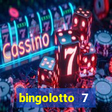 bingolotto 7 januari 2024