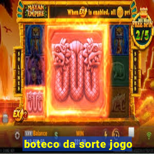 boteco da sorte jogo