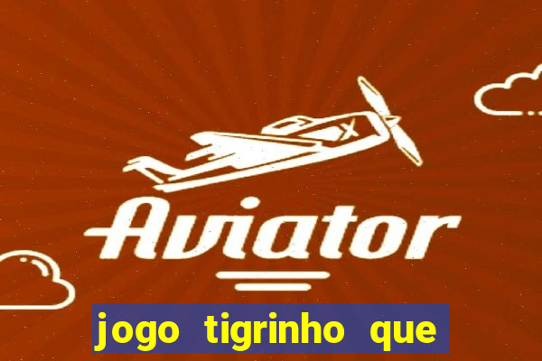 jogo tigrinho que ganha dinheiro