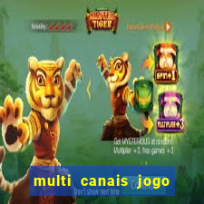 multi canais jogo do flamengo