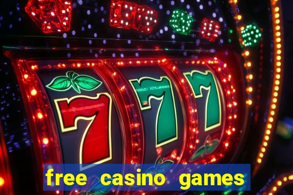 free casino games online slot machine