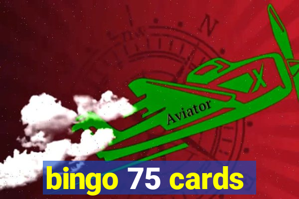 bingo 75 cards