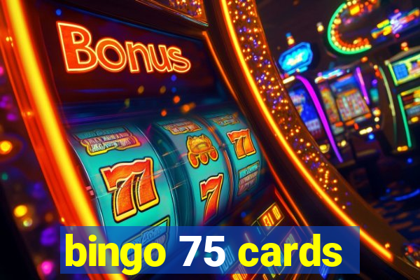 bingo 75 cards