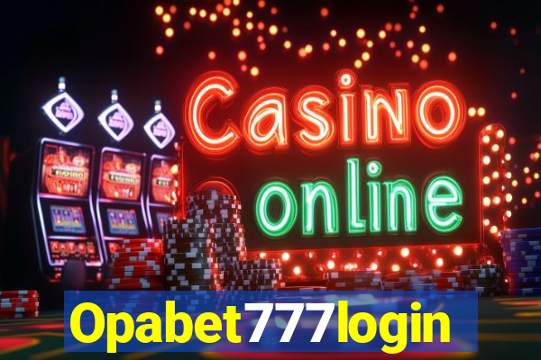 Opabet777login