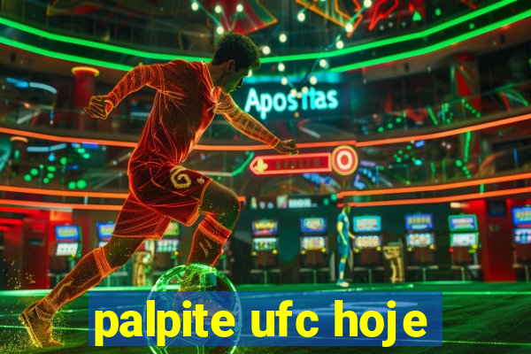 palpite ufc hoje