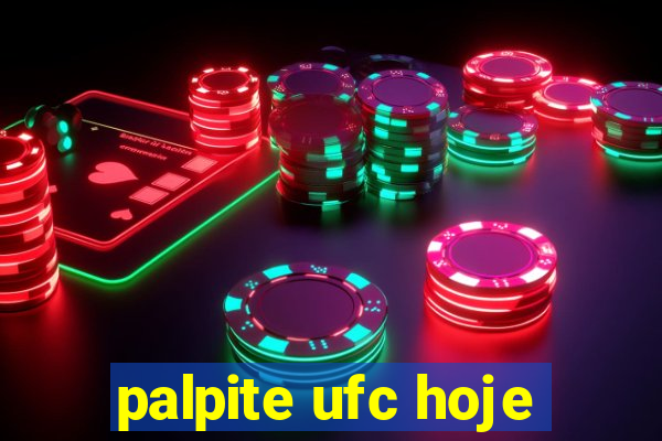 palpite ufc hoje