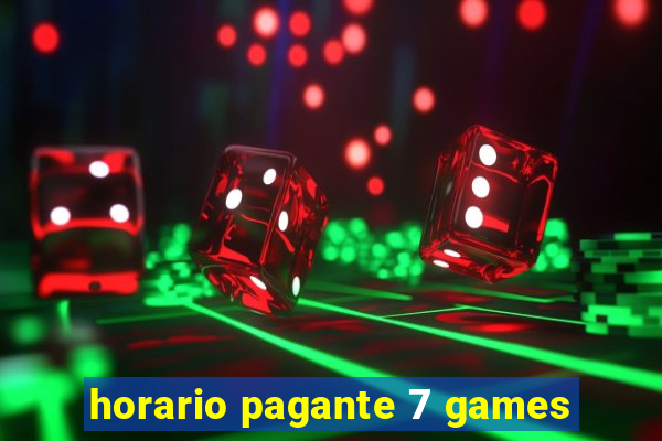 horario pagante 7 games