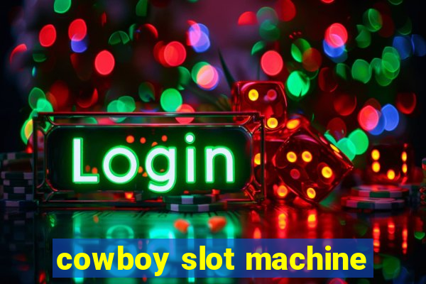 cowboy slot machine