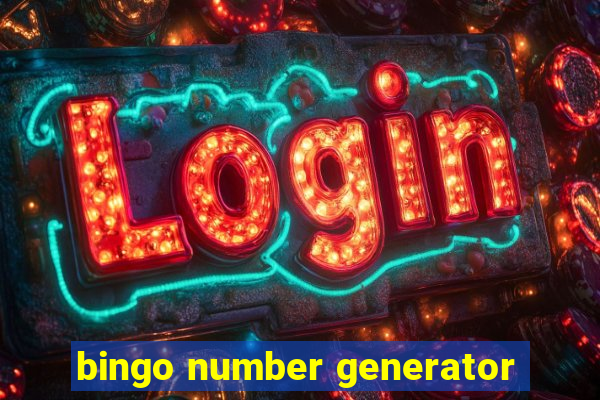 bingo number generator