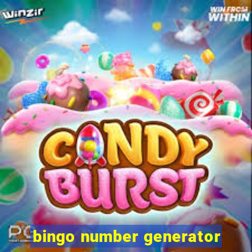 bingo number generator