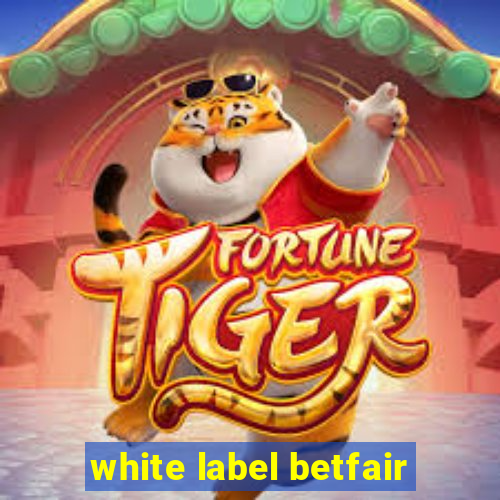 white label betfair