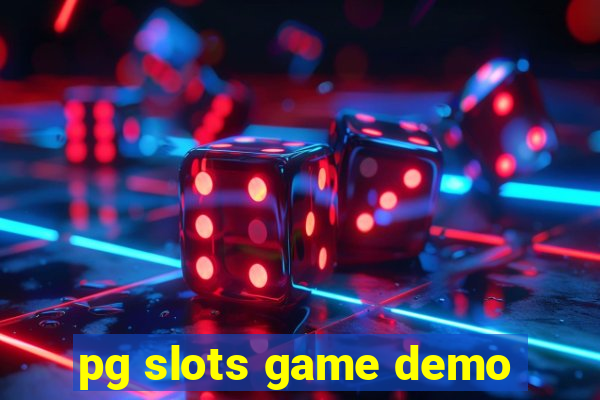 pg slots game demo