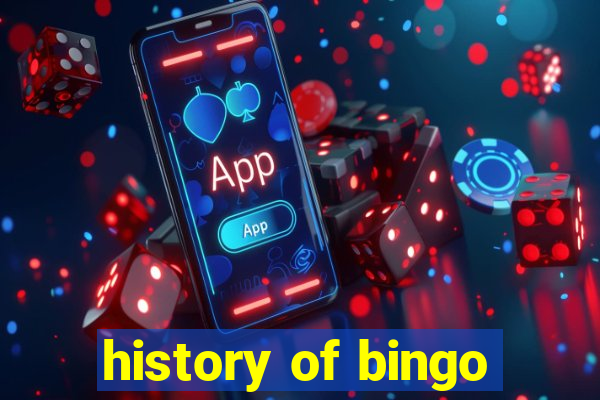 history of bingo